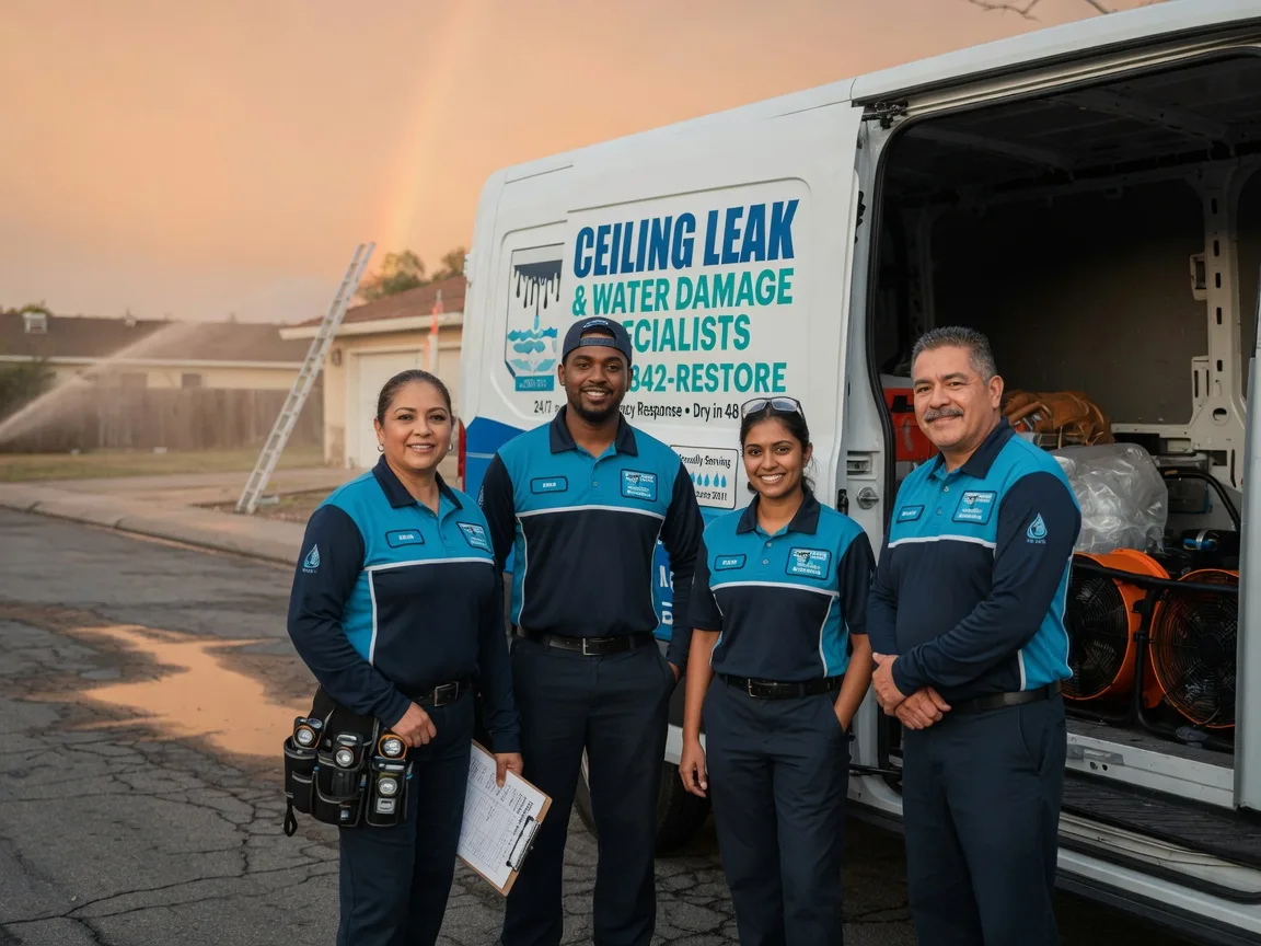 Ceiling Leak Cleanup company in Tate, GA